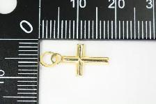 14K SMALL CROSS, HOLLOW (5415) - Photo 7