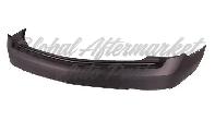 Cadillac Srx 2010-2012 Bumper Rear Primed Without Sensor Hole