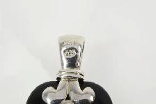 925 BLACK STONE HEART PENDANT - Photo 4