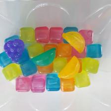 28 GLACONS NEUFS COLYBYOU PLASTIQUE COLORÉ EAU PURIFIÉ: $15.00 - Photo 3