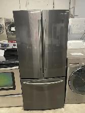 Réfrigérateur stainless fumé 30'' portes Françaises Samsung