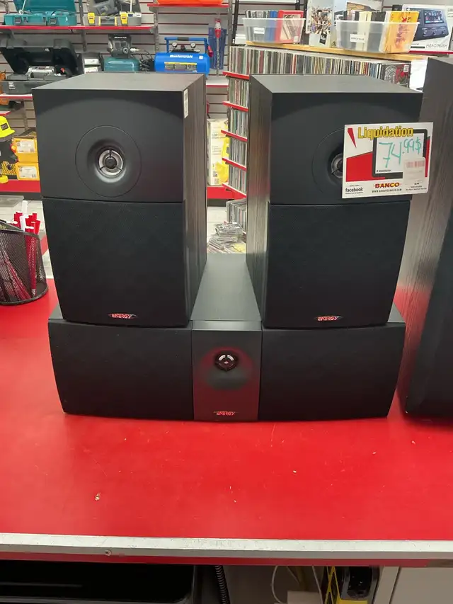 ensemble de haut parleur Energy plus subwoofer