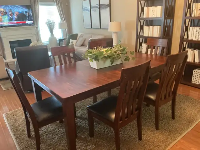 Dining table and chairs for sale