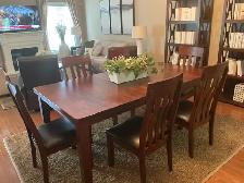 Dining table and chairs for sale