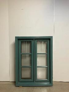 10746BH Fenêtre Battant HYBRIDE Ardoise Intérieur Bois 36 x 48