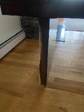 Wood Table 60 inches by 36 inches, solid, in good condition  $75 - Photo 4