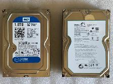 1TB Desktop 3.5' SATA Hard Drives Tested Working $30 each