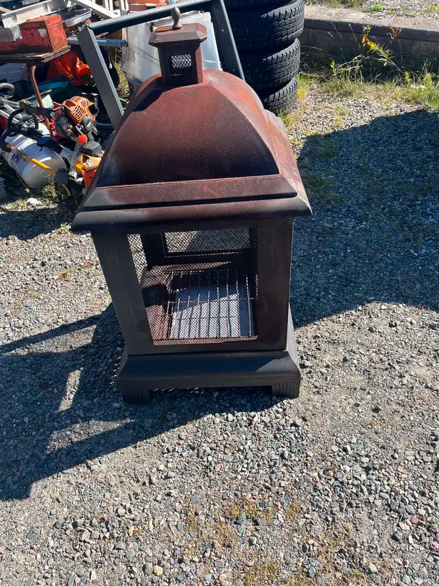 Backyard fire time