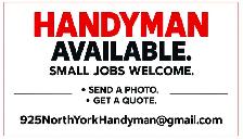 handyman available in North York