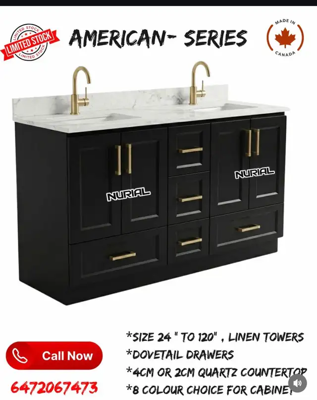 Bathroom Vanity, Kitchen Cabinet, Countertop, Mirror