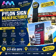 Custom Pylon Sign Manufacturer | Design, Manufacture & Install