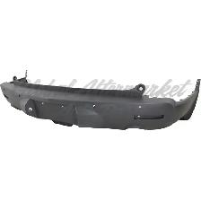 Chevrolet Traverse 2009-2012 Bumper Rear Dual Exhaust Textured - Photo 2