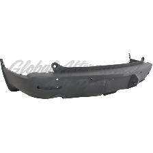 Chevrolet Traverse 2009-2012 Bumper Rear Dual Exhaust Textured - Photo 3