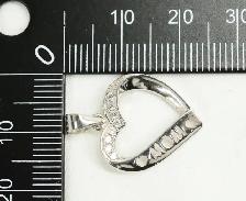 925 MOM CZ HEART PENDANT (11276) - Photo 5