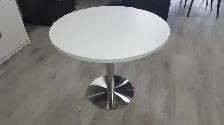 Round Conference Table White or Asian Night - Photo 2