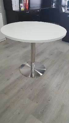 Round Conference Table White or Asian Night - Photo 3