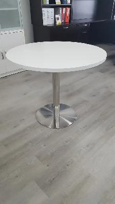 Round Conference Table White or Asian Night - Photo 4