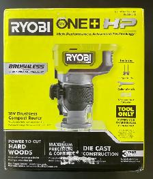 NEW RYOBI PBLRR01B COMPACT ROUTER
