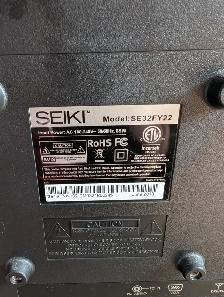 32" Seiki TV For Sale - Photo 3