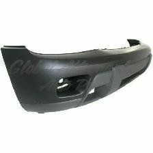 Chevrolet Trailblazer 2002-2005 Bumper Front Smooth Primed - Photo 2