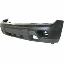 Chevrolet Trailblazer 2002-2005 Bumper Front Smooth Primed - Photo 3