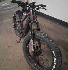 Fat Tire E-bike (needs new derailleur and maybe chain ring.)