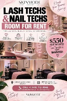 ✨ BEAUTY SPACE FOR RENT AT SKINMODE