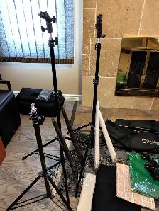 Canadian Studio Video Lighting and Backdrop Kit - Photo 6