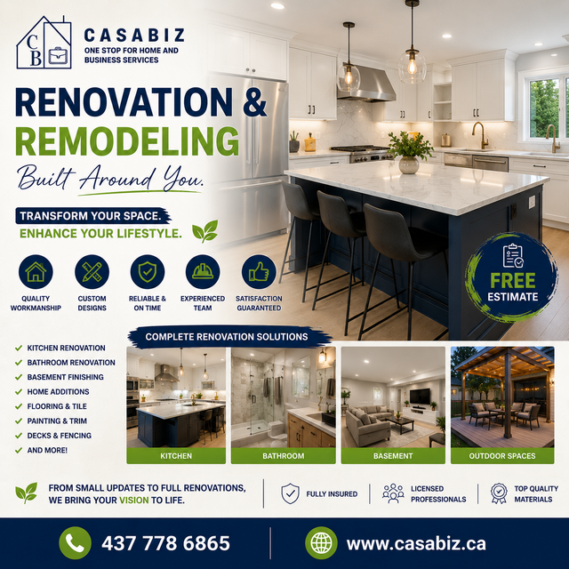 Renovation/Legal Basement