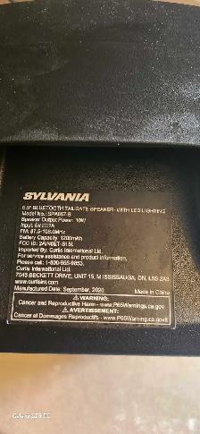 Sylvania 6.5 Bluetooth tailgate speaker for sale - Photo 3