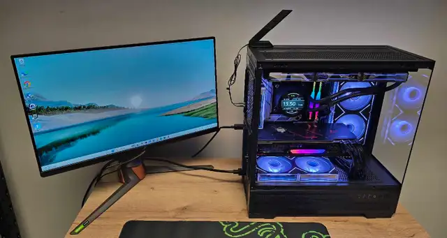 Ordinateur Gamer / Ryzen 7 9800X3D / 32gb  DDR5 / Moniteur 360hz