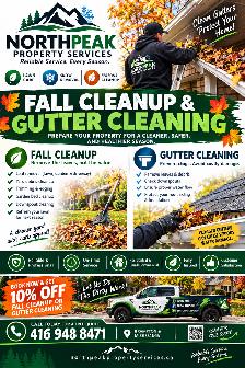 $180 Gutter cleaning and fall cleanup special ! - Photo 2