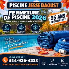 fermeture de piscine