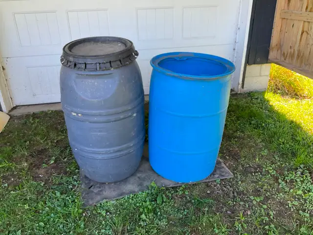 Plastic Barrels