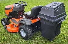 Husqvarna Lawn Tractor with Bagger - Photo 3