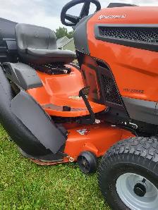 Husqvarna Lawn Tractor with Bagger - Photo 6