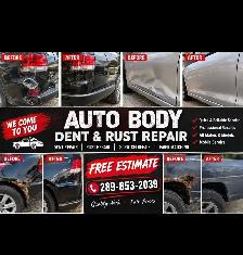 AUTOBODY MOBILE SHOP DENT REPAIR RUST REPAIR SCRATCH REPAIR