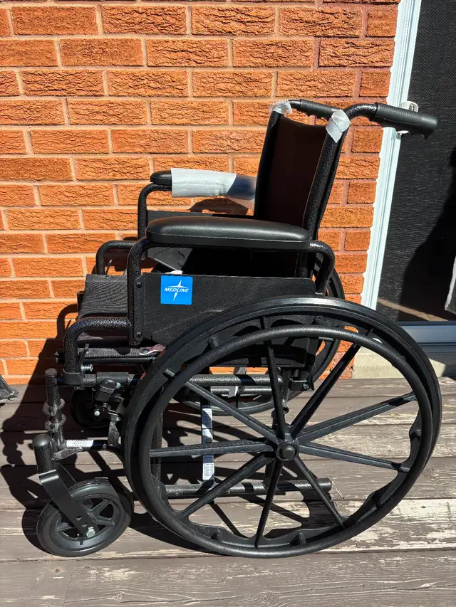 Brand New Medline 16" Wheelchair -  Never Used & Fully Assembled