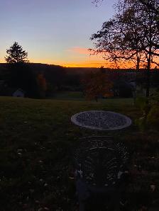 Sunsets over Frankford Drumlins