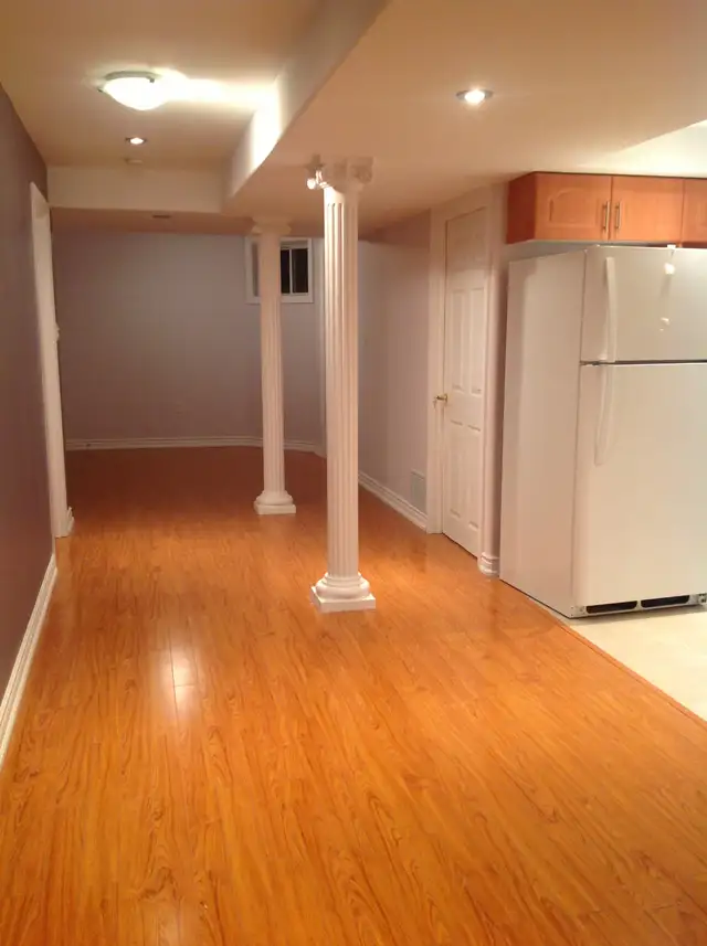 Steeles & Staines Spacious 1Bdrm Basement apt with parking