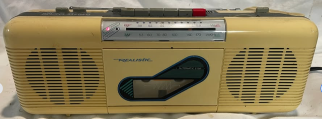 Vintage 1980s Realistic SCR-40 Boombox Stereo (OBO)
