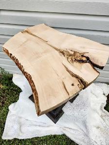 Custom Handmade Twisted Pedestal Tables