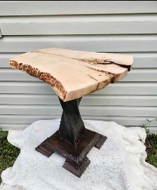 Custom Handmade Twisted Pedestal Tables - Photo 2