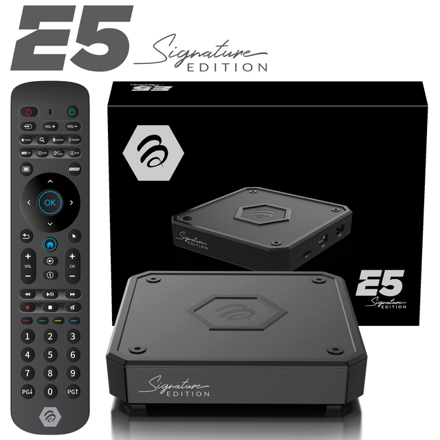 BuzzTV E5 Signature Edition 64GB 4K Android TV Box 2T 2R WiFi