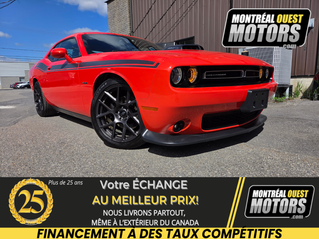 2016 Dodge Challenger R/T SHAKER / 6 SPD MANUAL ! ONLY 65 000 K