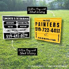 POLYBAG LAWN SIGNS - PRINTED - Photo 5