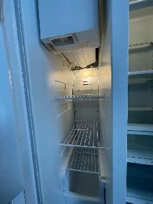USED 33" Kenmore Side by Side Fridge (White) Water&Ice Dispenser - Photo 7