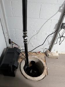 DRAIN SNAKE SUMP PUMP ISSUE BACKWATERS VALVE SUBSIDY ROUGH IN - Photo 5