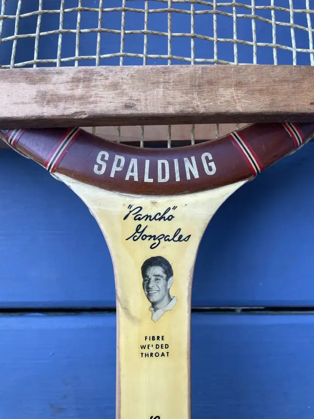 Spalding ' Pancho Gonzales' Signature Model tennis racquet