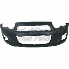 Chevrolet Sonic Sedan 2012-2016 Bumper Front Primed Without - Photo 2